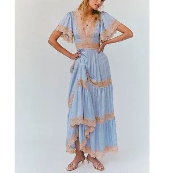 Spell Ocean Gown in shade blue bell - Picture 6 of 16